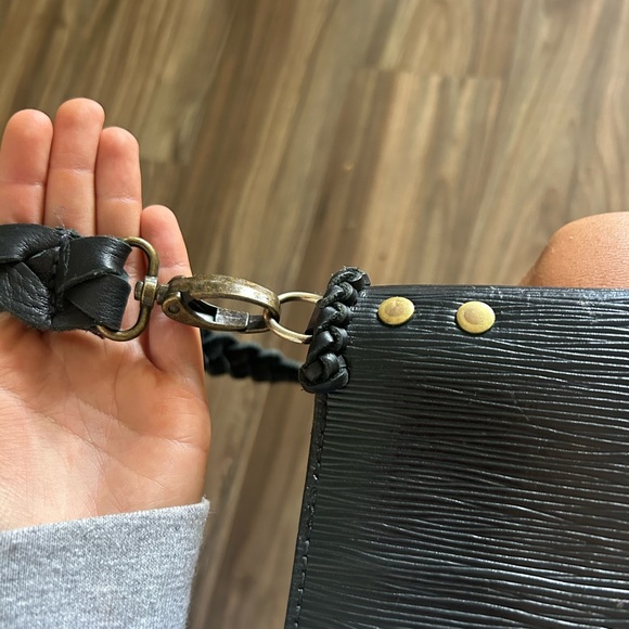 Black Louis Vuitton epi leather briefcase style tote - Picture 11 of 11